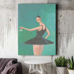 Kanye West Canvas Painting Runaway Beautiful Dark Twisted Fantasy Ballerina Fine Art Poster Print Wall Picture Living Room Decor