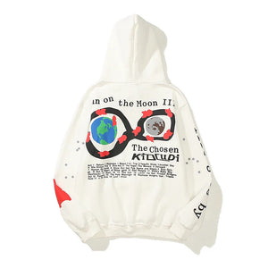 Kanye + Kid Cudi Graphic Hoodie - Mr. Fundamental