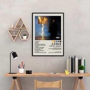 J. Cole The Off Season Music Album Cover Poster Canvas Print Home Decoration Wall Painting ( No Frame )