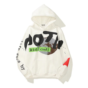 Kanye + Kid Cudi Graphic Hoodie - Mr. Fundamental