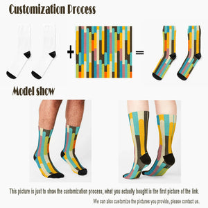 J Cole Dreamville Socks Cotton Socks For Men Christmas Gift Unisex Adult Teen Youth Socks Custom 360° Digital Print Women Men