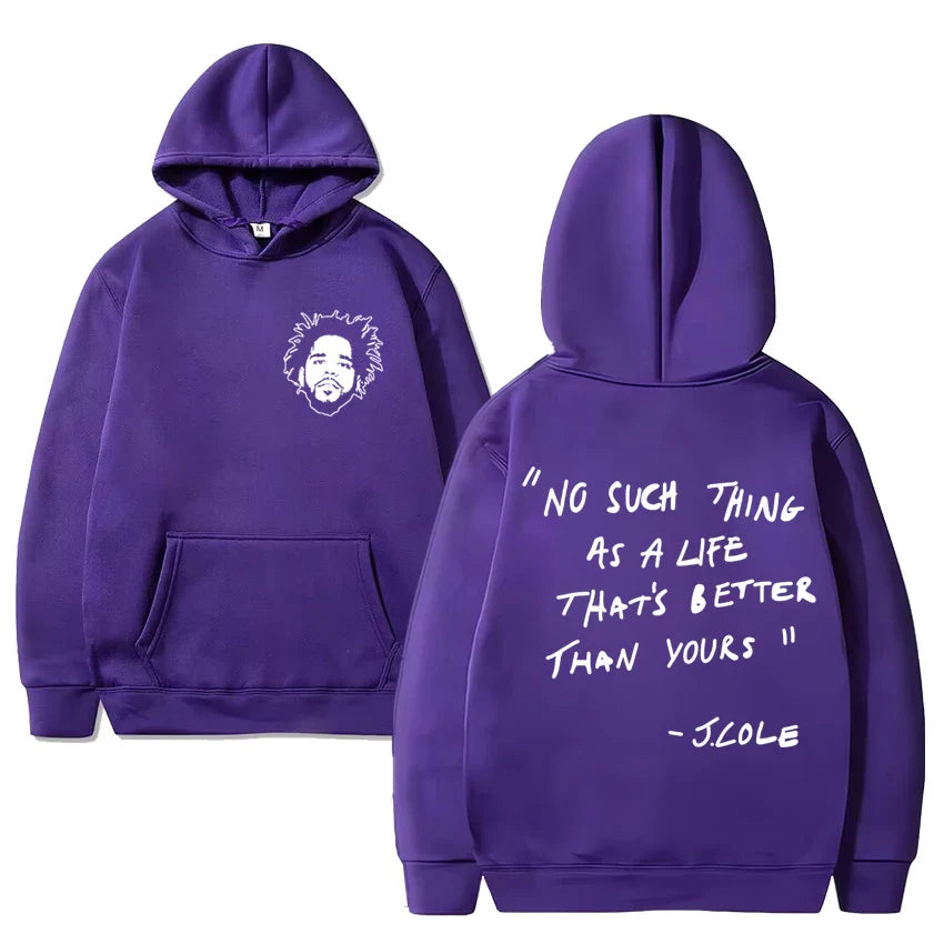 Simple J Cole Quote Hoodie