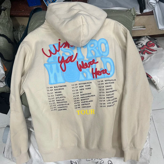 "Real" ASTROWORLD Travis Scott Graphic Hoodie