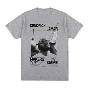 Kendrick Lamar Vintage T-shirt DAMN Hip Hop Rapper Cotton Men T shirt New Tee Tshirt Womens Tops