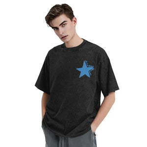 Blue Star Billie Eilish Graphic T - Mr. Fundamental