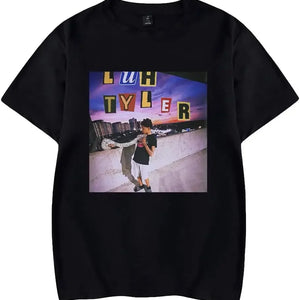 Luh Tyler Rapper Hoodie Singer Merch T-Shirt Manga Merch Women Men Fashion Cool Hiphop Style Tee