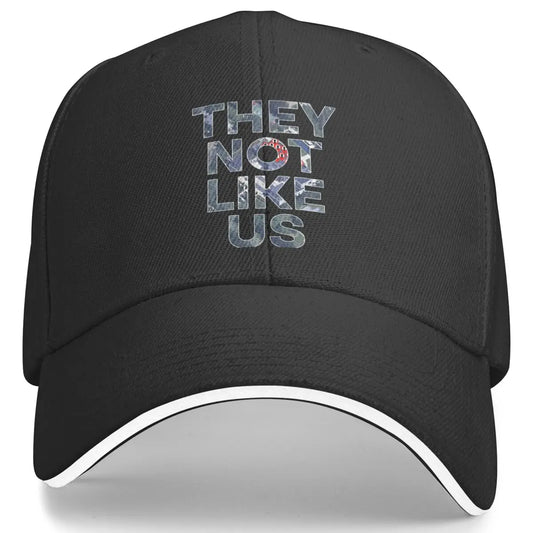 They Not Like Us Baseball Cap Kendrick Lamar Female Male Print Trucker Hat Summer Vintage Outdoor Gym Sunscreen Snapback Cap