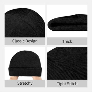 Ken Carson X Knitted Hat Women's Men's Skullies Beanies Autumn Winter Hats AGC Chaos Tour Crochet Melon Cap