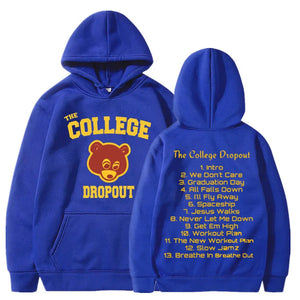 College Dropout Tracklist Hoodie