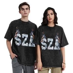 SZA SOS Mirrored Graphic T - Mr. Fundamental