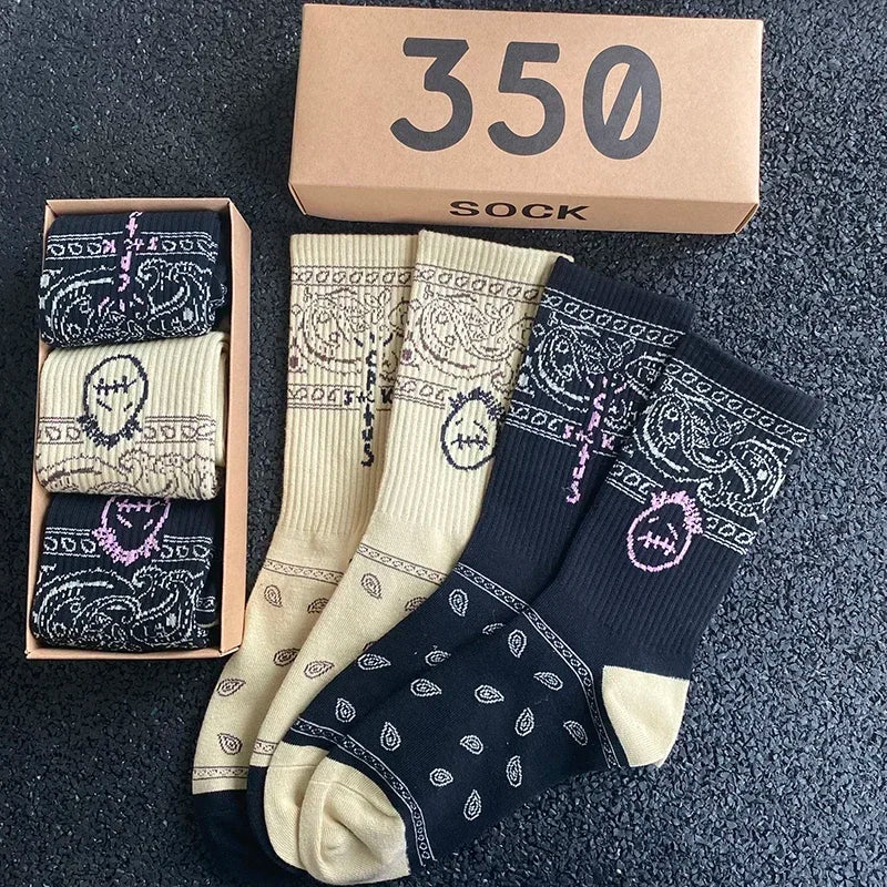 3 Pair Cactus Jack Travis Socks - Mr. Fundamental