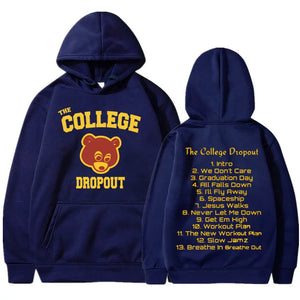 College Dropout Tracklist Hoodie