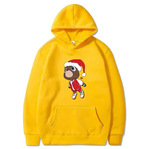 Christmas Graduation Bear Hoodie