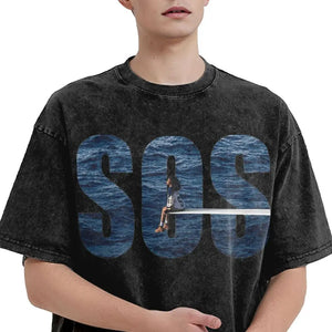 SOS SZA Washed Style Graphic T - Mr. Fundamental