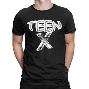 Casual Ken Carson Teen X T-Shirt Men Round Collar Cotton T Shirts Short Sleeve Tees Printing Tops