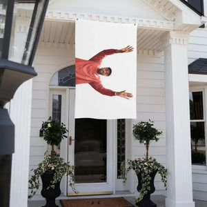 Kanye West Rock Flags Double Sided Indoor Outdoor Banner Rapper Polyester Home Room Dorm Wall Decor