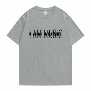 Rapper Playboi Carti I Am Music New Album Cover Graphic Print Tshirt Men's Casual Vintage T-shirt Men Hip Hop Oversized T Shirts