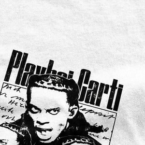 Hip Hop Playboi Carti Shirt Apparel for Men Women Cotton Fashion T-shirt Short Sleeve Clothes Printed