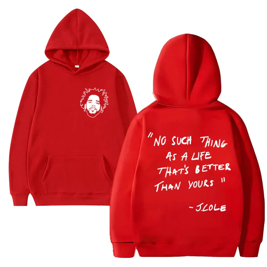 Simple J Cole Quote Hoodie