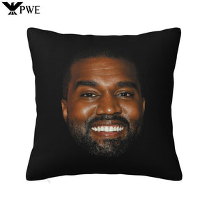 Funny Kanye West Meme Cushion Cover 50x50 cm Soft Cute Throw Pillow Case for Car Sofa Pillowcase Polyester With Zipper