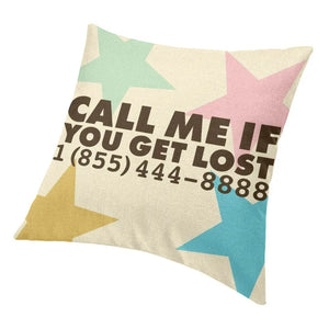 Call Me If You Get Lost Tyler The Creator Pillow Case Bedroom Decoration Cute Cushion Decoration Salon Square Pillowcase