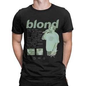 Frank Oceans Blond Rappers Shirt Apparel Men Women 100% Cotton Awesome Hip Hop Tee Shirt Short Sleeve Tops New Arrival