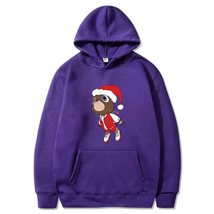 Christmas Graduation Bear Hoodie