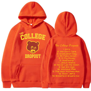 College Dropout Tracklist Hoodie