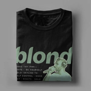 Frank Oceans Blond Rappers Shirt Apparel Men Women 100% Cotton Awesome Hip Hop Tee Shirt Short Sleeve Tops New Arrival