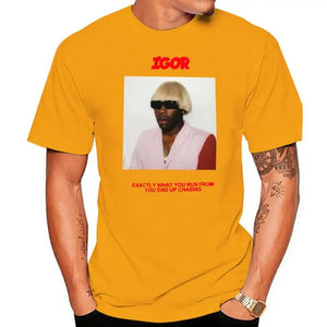 Tyler Creator T Shirt Igor Fleur Cherry Kill Them Future Earfquake Hip Hop Tee New Fashion Tee Shirt