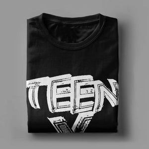 Casual Ken Carson Teen X T-Shirt Men Round Collar Cotton T Shirts Short Sleeve Tees Printing Tops