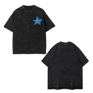 Blue Star Billie Eilish Graphic T - Mr. Fundamental