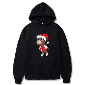 Christmas Graduation Bear Hoodie