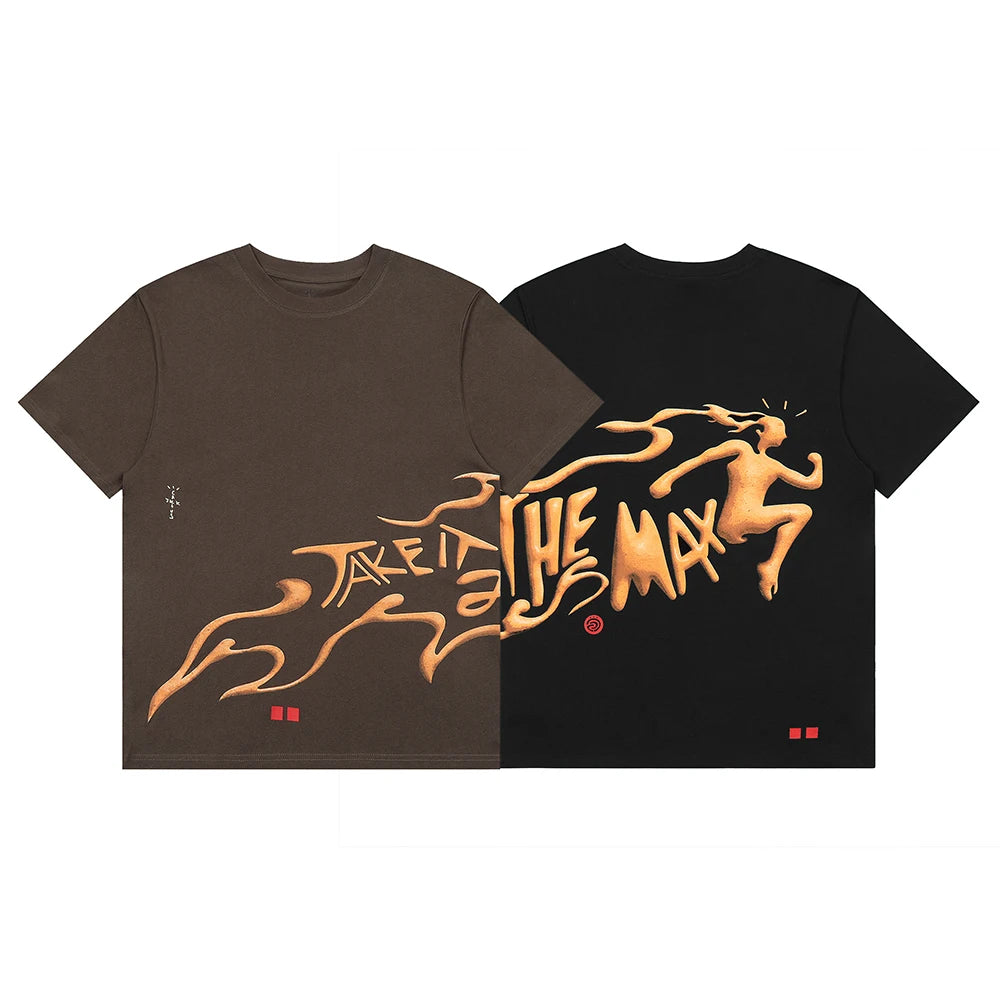 "TAKEOFF" Travis Scott Graphic T