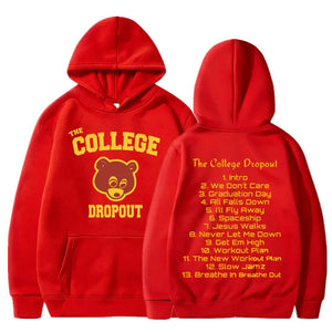 College Dropout Tracklist Hoodie