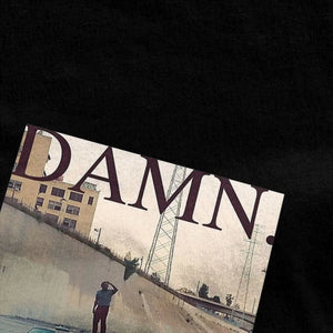 DAMN Album Kendrick Lamar T-Shirt Men Singer Y2K Retro Cotton T Shirts Summer O Neck Leisure Tee Shirt Design Oversized Clothes