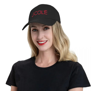 Rapper J Cole Baseball Cap For Men Cotton Hats Adjustable Hat Fashion Casual Cap Truck Driver Hat