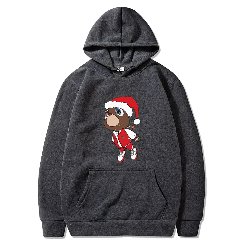 Christmas Graduation Bear Hoodie