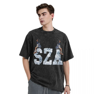 SZA SOS Mirrored Graphic T - Mr. Fundamental