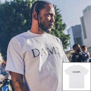 DAMN Kendrick Lamar Rapper Vintage T-shirt Hip Hop Y2k Clothes Cotton Men T shirt New TEE TSHIRT Womens tops