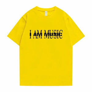 Rapper Playboi Carti I Am Music New Album Cover Graphic Print Tshirt Men's Casual Vintage T-shirt Men Hip Hop Oversized T Shirts