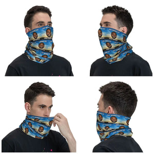 Funny Kanye West Meme Winter Headband Neck Warmer Women Men Ski Running Tube Scarf POP Rapper Face Bandana Gaiter