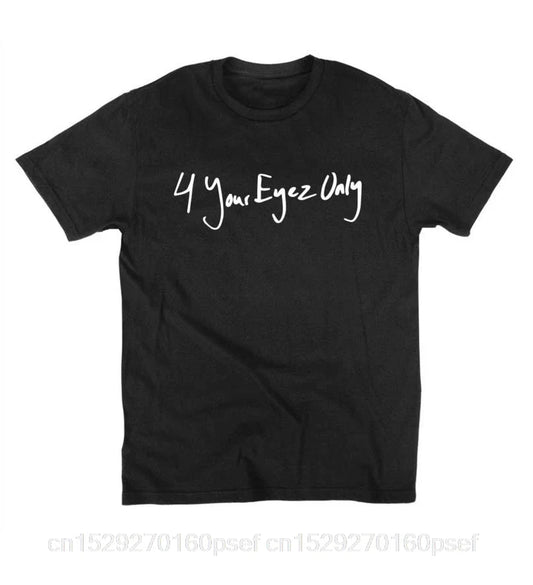 Fashion 4 Your Eyez Only J Cole T-shirt 100% Cotton O NECK Short Sleeve Summer Quality Printing Eu Size XS-5XL Tee Shirts