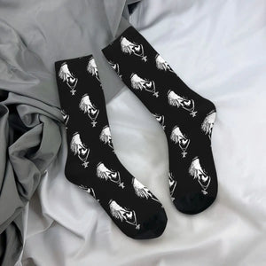 Casual Ken Carson Teen X Rapper Basketball Socks Polyester Crew Socks for Unisex