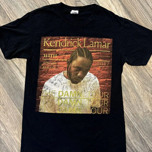 Kendrick Lamar The Damn Tour 2017 Black T Shirt Adult Small Rap 1