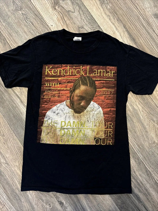 Kendrick Lamar The Damn Tour 2017 Black T Shirt Adult Small Rap 1