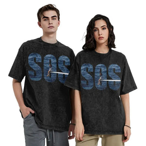 SOS SZA Washed Style Graphic T - Mr. Fundamental