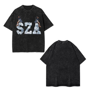 SZA SOS Mirrored Graphic T - Mr. Fundamental