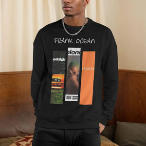 Frank Oceans Albums Sweatshirt Fleece-Lined For Men Women Thick Sweatshirt Graphic Blond Hip Hop Music Long Sleeve Shirts Hoodie