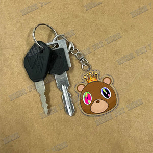 Rapper Kanye KeyChain for Accessories Bag YE Heartbreak Again Pendant Keyring Chains Keychains Christmas Gifts